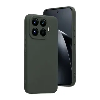 Mi 17T Nano içi Kadife Silikon - Koyu Yeşil