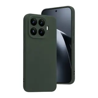 Mi 17T Pro Nano içi Kadife Silikon - Koyu Yeşil