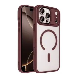 iPhone 18 Pro Max/17 Pro Max Terea Magsafe Kapak - Bordo