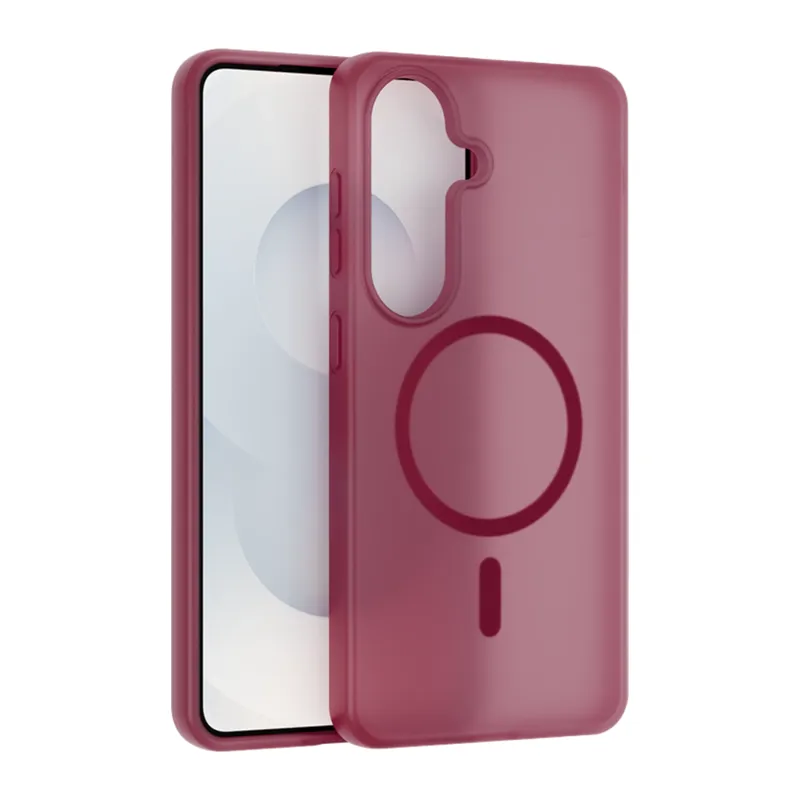 Samsung Galaxy S26 Pulse Magsafe Kapak - Bordo