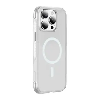 iPhone 16 Pro Max Airbag Life Magsafe Kapak - Beyaz