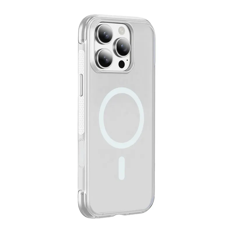 iPhone 16 Pro Max Airbag Life Magsafe Kapak - Beyaz