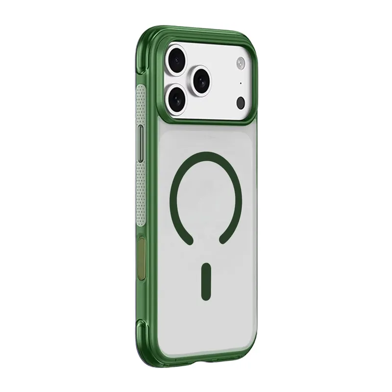 iPhone 18 Pro/17 Pro Airbag Life Magsafe Kapak - Yeşil