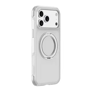 iPhone 18 Pro/17 Pro Airbag Ring Yüzüklü Magsafe Kapak - Beyaz