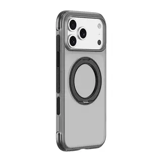 iPhone 18 Pro Max/17 Pro Max Airbag Ring Yüzüklü Magsafe Kapak - Siyah