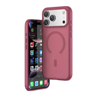 iPhone 18 Pro Max/17 Pro Max Mim Magsafe Kapak - Bordo