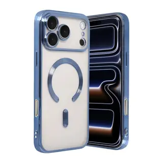 iPhone 18 Pro Max Kross Magneticsafe Kapak - Sierra Blue