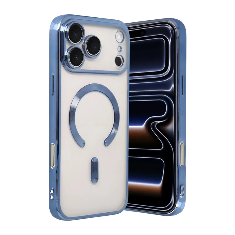 iPhone 18 Pro Max Kross Magneticsafe Kapak - Sierra Blue