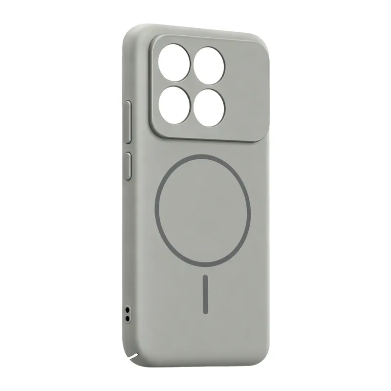 Poco X6 Pro Mika PC Magsafe Kapak - Gri