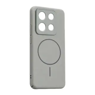 Redmi Note 13 5G Mika PC Magsafe Kapak - Gri
