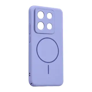 Redmi Note 13 Pro 4G Mika PC Magsafe Kapak - Açık Mor