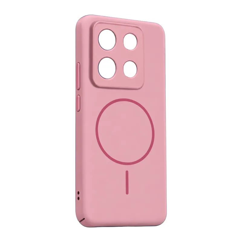 Redmi Note 13 Pro 4G Mika PC Magsafe Kapak - Pembe
