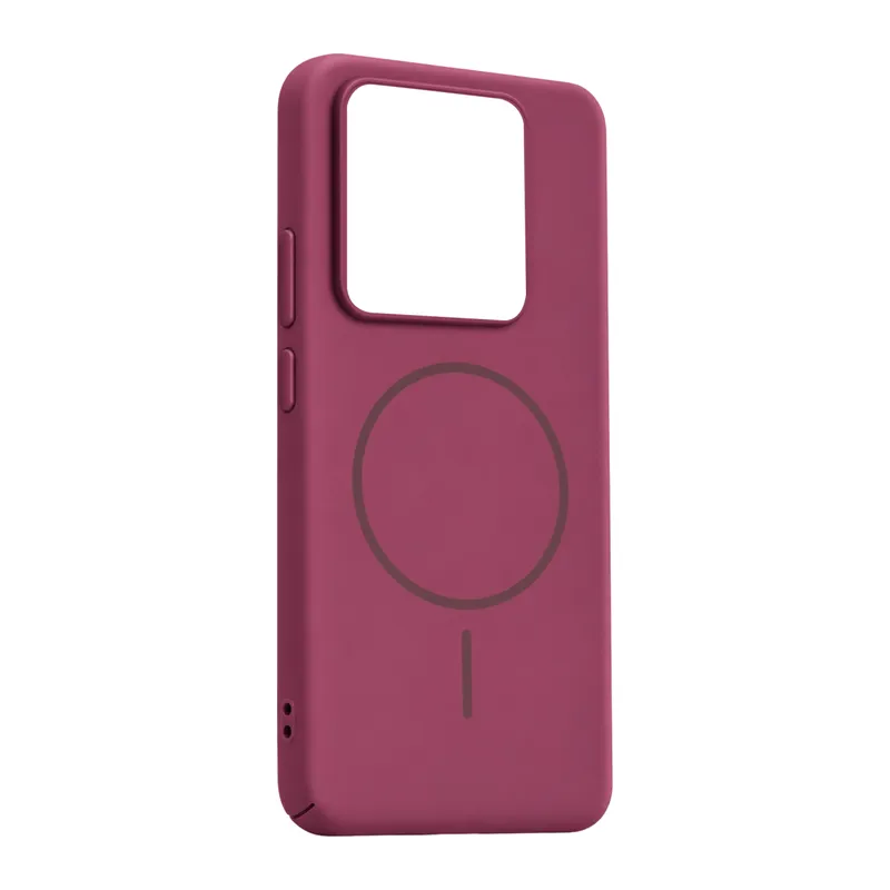 Mi 14T Pro Mika PC Magsafe Kapak - Bordo