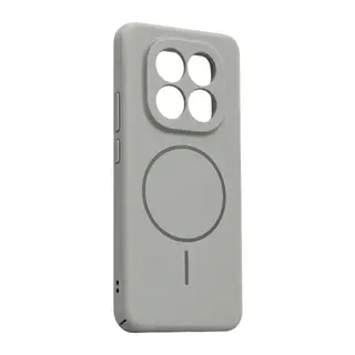 Redmi Note 14 Pro 4G Mika PC Magsafe Kapak - Gri