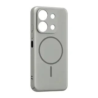 Redmi 15C 4G Mika PC Magsafe Kapak - Gri