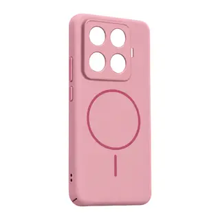 Mi 15T Pro Mika PC Magsafe Kapak - Pembe