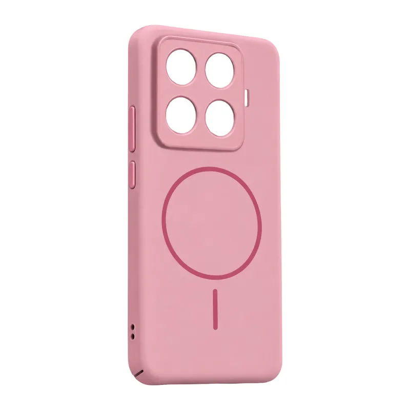 Mi 15T Pro Mika PC Magsafe Kapak - Pembe