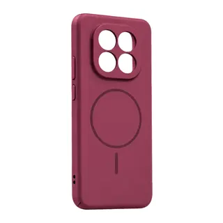 Redmi Note 15 Pro 5G Mika PC Magsafe Kapak - Bordo