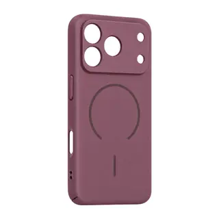 iPhone 18 Pro Max Mika PC Magsafe Kapak - Bordo