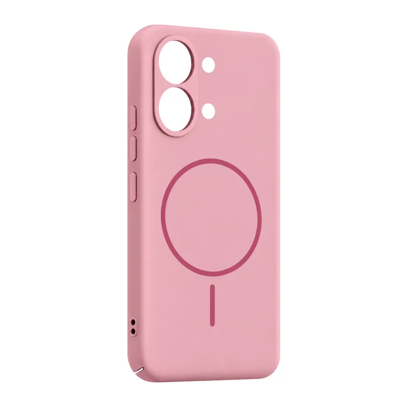 Poco X8 Pro Max Mika PC Magsafe Kapak - Pembe
