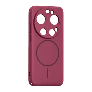Mi 17 Ultra Mika PC Magsafe Kapak - Bordo