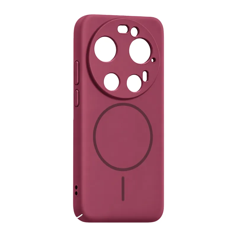 Mi 17 Ultra Mika PC Magsafe Kapak - Bordo