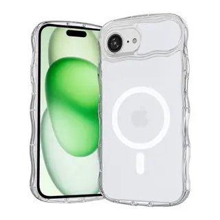 iPhone 17E Vev Full Airbag Magsafe Kapak - Şeffaf