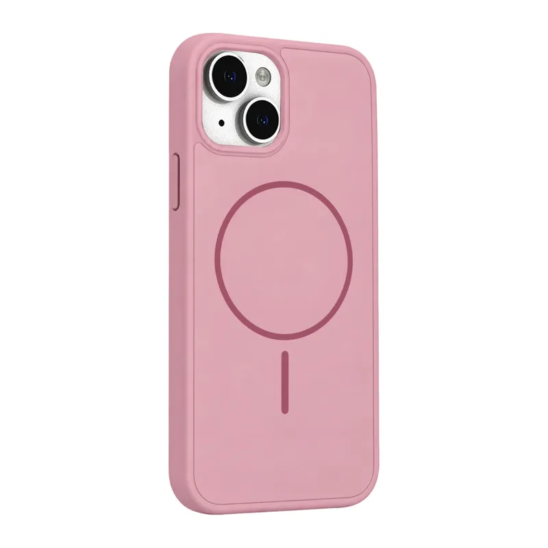 iPhone 14 Azus Magsafe Kapak - Pembe