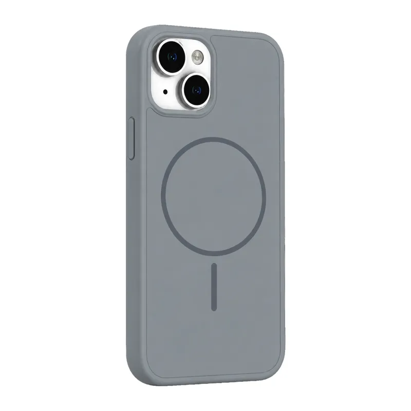 iPhone 15 Azus Magsafe Kapak - Gri