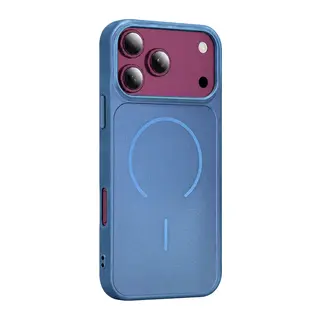 iPhone 18 Pro Azus Magsafe Kapak - Açık Mavi