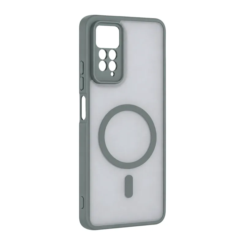 Redmi Note 11 Pro Loji Magsafe Kapak - Gri