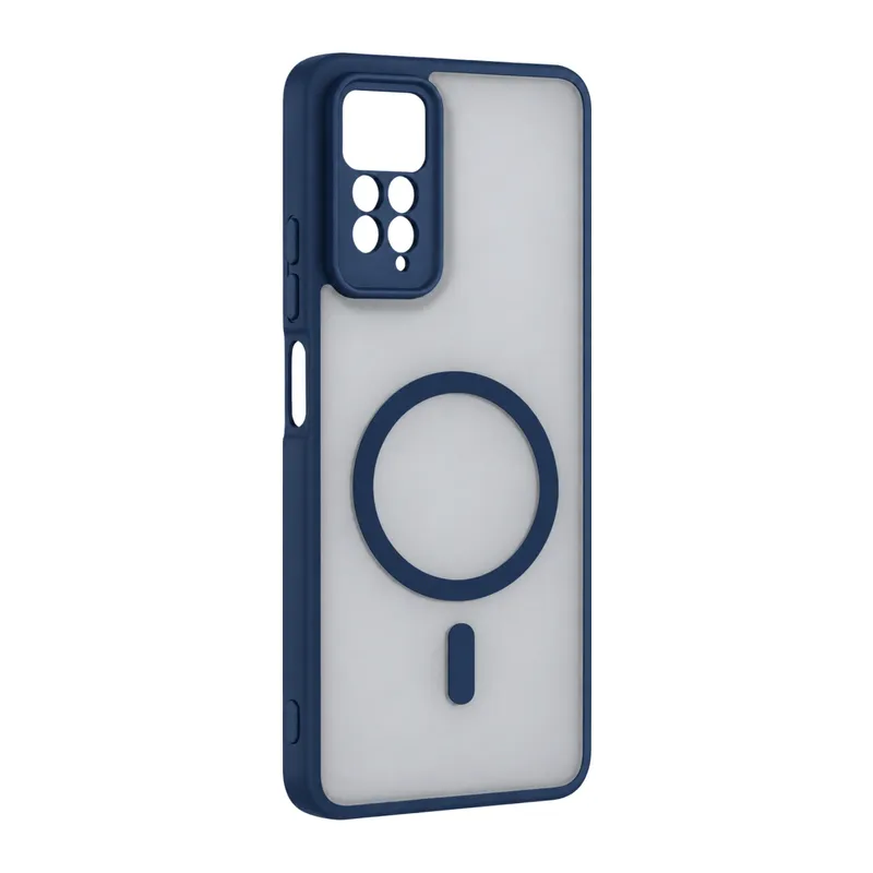 Redmi Note 11 Pro Loji Magsafe Kapak - Mavi