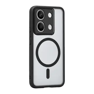 Redmi Note 13 5G Loji Magsafe Kapak - Siyah