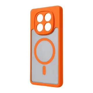 Redmi Note 15 4G Loji Magsafe Kapak - Turuncu