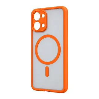 Redmi 15C 5G Loji Magsafe Kapak - Turuncu