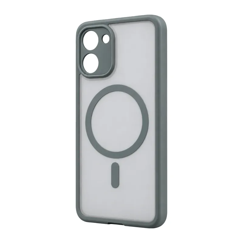 Poco X8 Pro Loji Magsafe Kapak - Gri