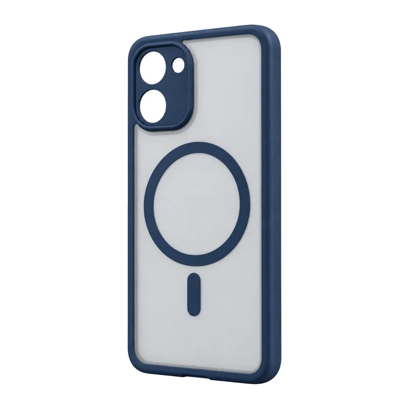Poco X8 Pro Loji Magsafe Kapak - Mavi