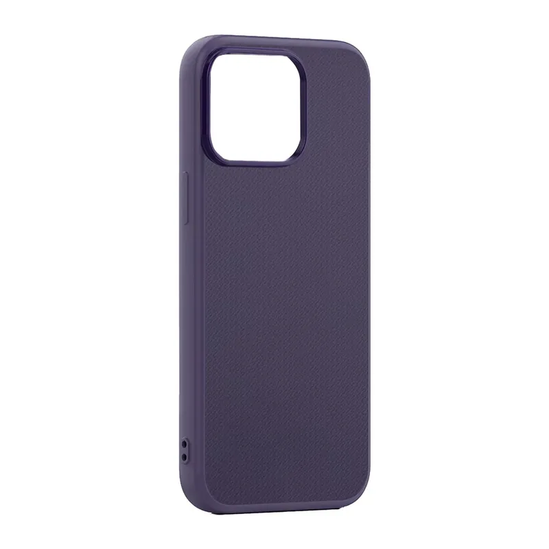 iPhone 15 Karel Silikon Kapak - Mor