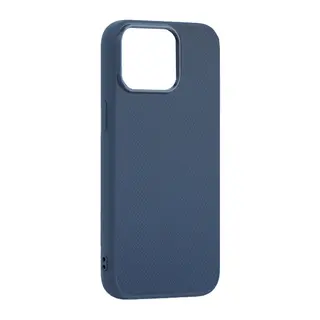 iPhone 12 Karel Silikon Kapak - Mavi