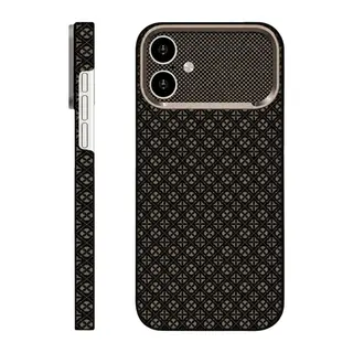 iPhone 16 Deluxe Lensli Magsafe Kapak - Gri