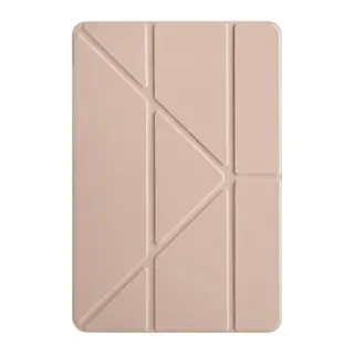 Pad 7 Pro Kılıf Kalemlikli Mars Tablet Kılıfı - Pudra