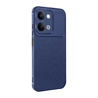 Vivo Y31d Auto Focus Karbon Kapak - Lacivert
