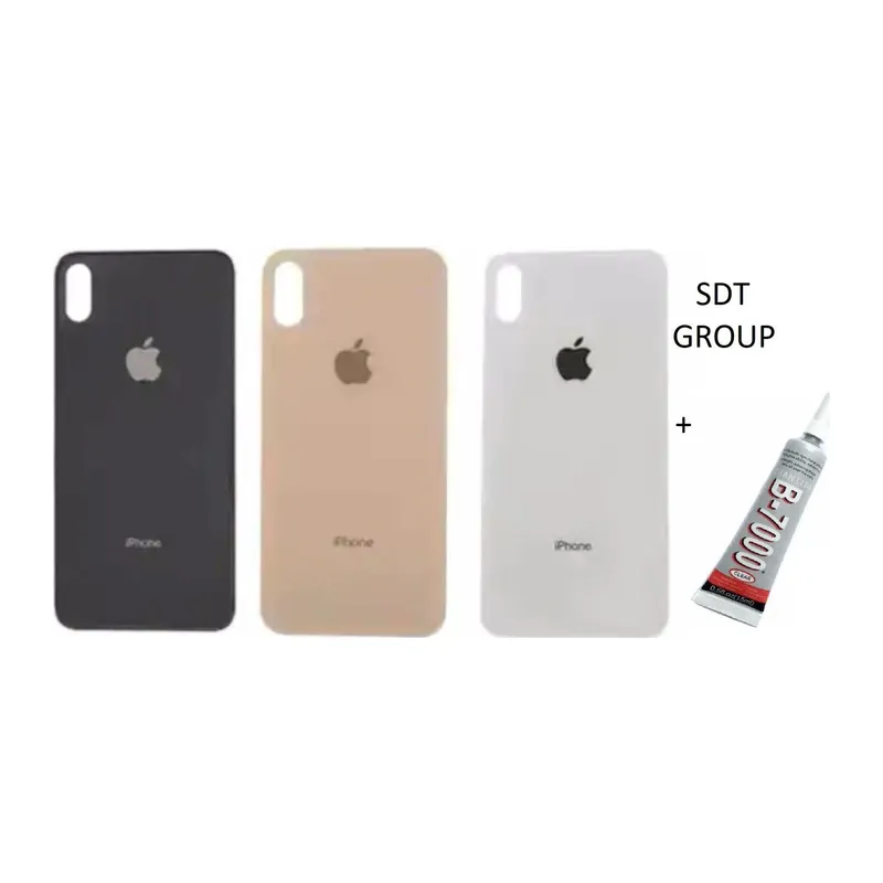 iPhone XS Arka Batarya Pil Kapağı SİYAH (B7000 15