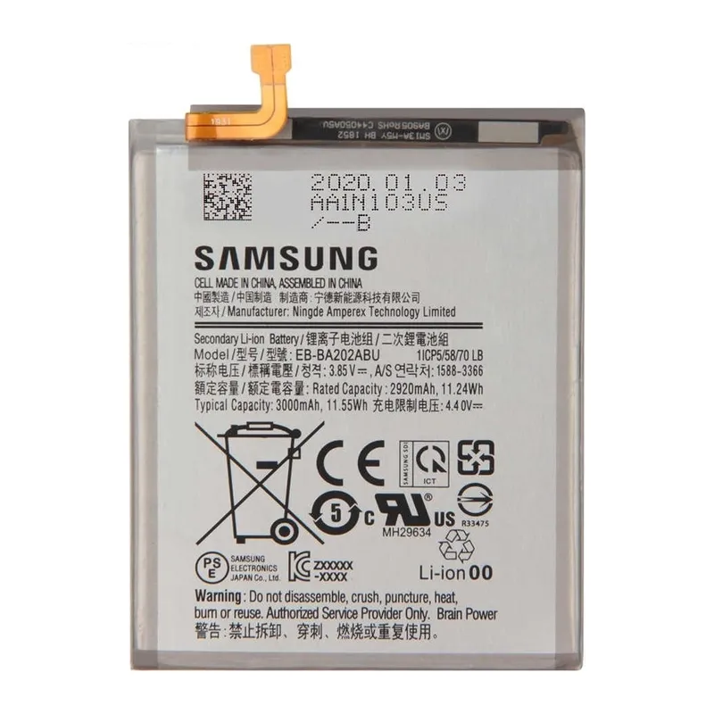 SAMSUNG Galaxy A20E BATARYA PİL