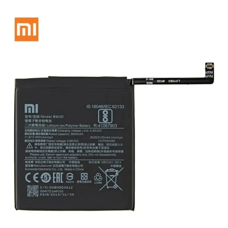 Mi 8SE (BM3D) Batarya Pil