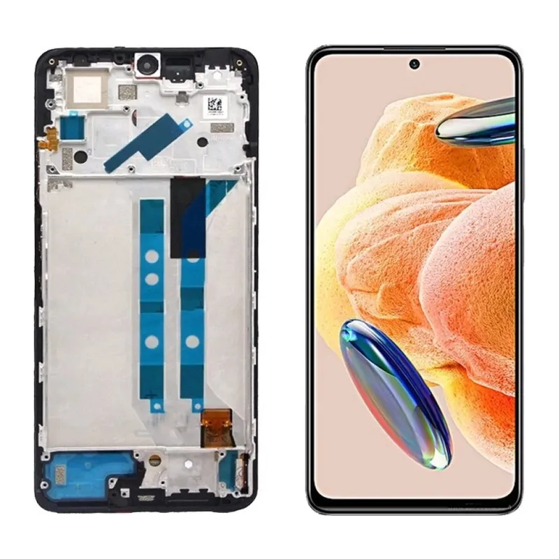 Redmi Note 12 Pro LCD Ekran Çıtalı TFT (Siyah)