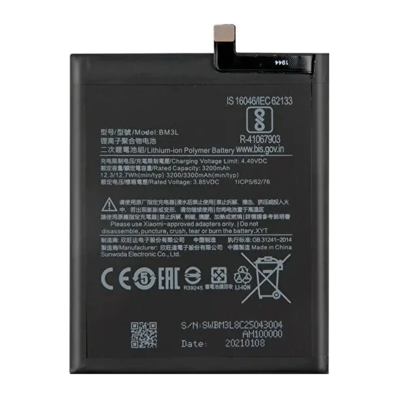 Mi 9 Batarya Pil (BM3L)