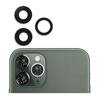 iPhone 11 Pro Max Arka Kamera Camı Lensi Seti