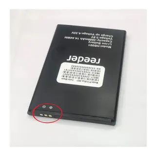 Reeder P13 Blue 2022 Batarya Pil (Güçlendirilmiş)