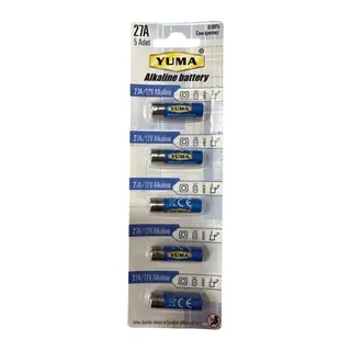 Yuma 27a Mn27 V27a V27ga 12 Volt Alkalin Pil 5’li Paket